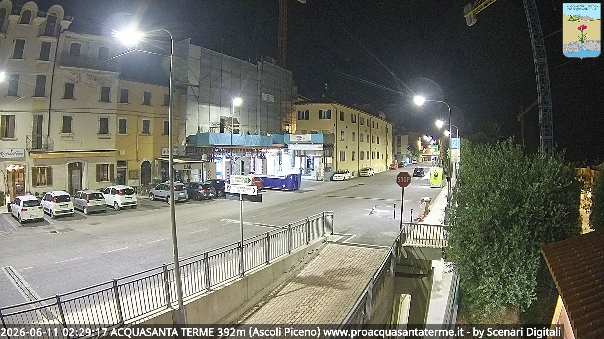 immagine della webcam nei dintorni di Arquata del Tronto: webcam Acquasanta Terme