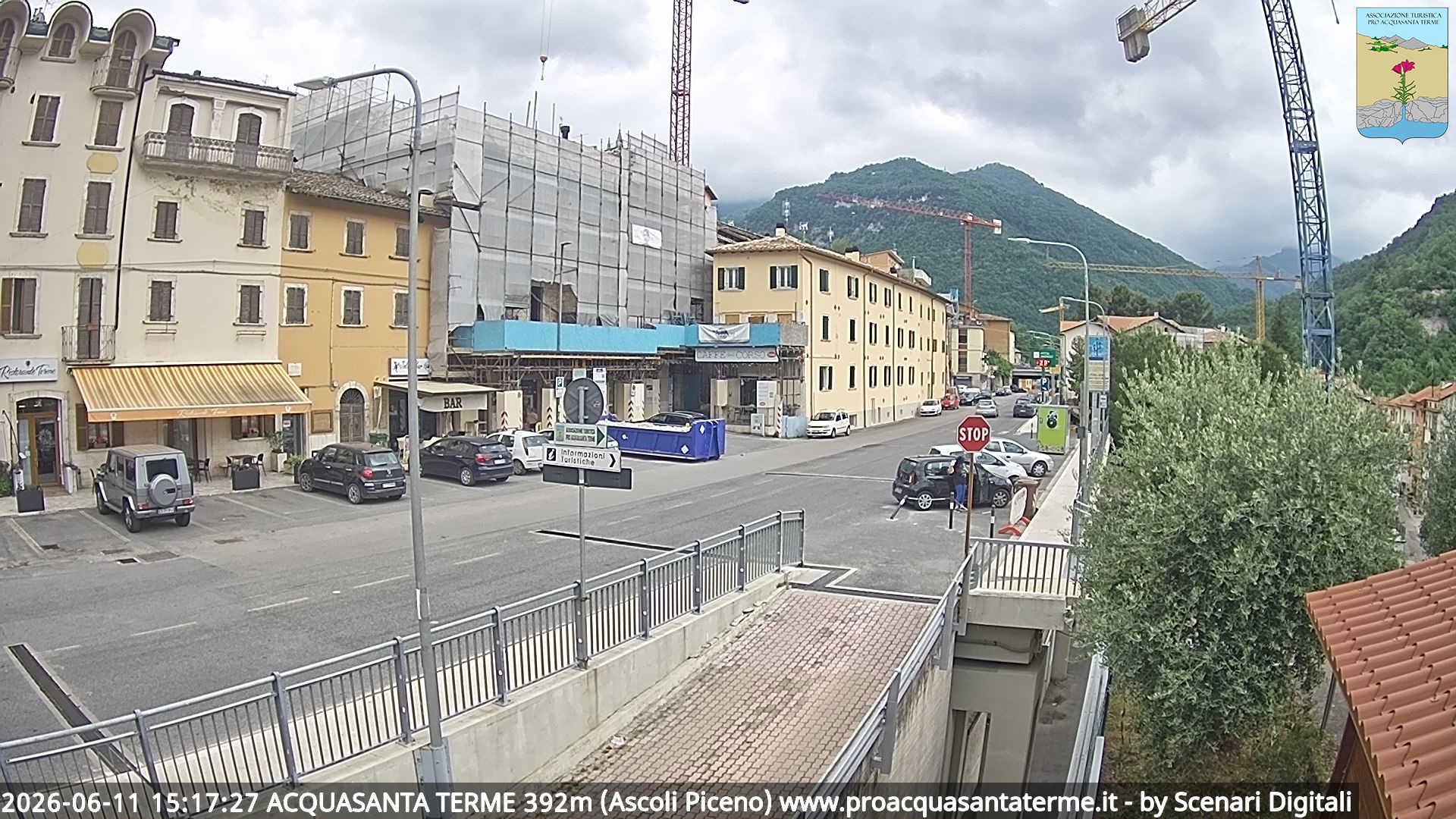 immagine della webcam nei dintorni di Bolognola: webcam Acquasanta Terme