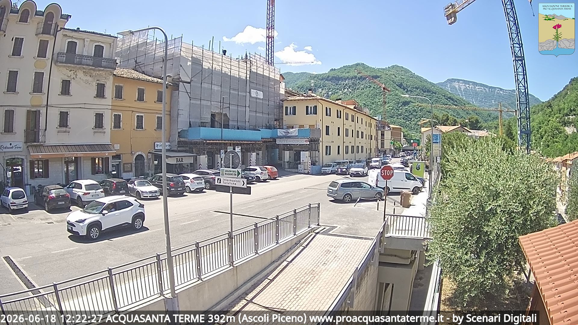 immagine della webcam nei dintorni di Bolognola: webcam Acquasanta Terme