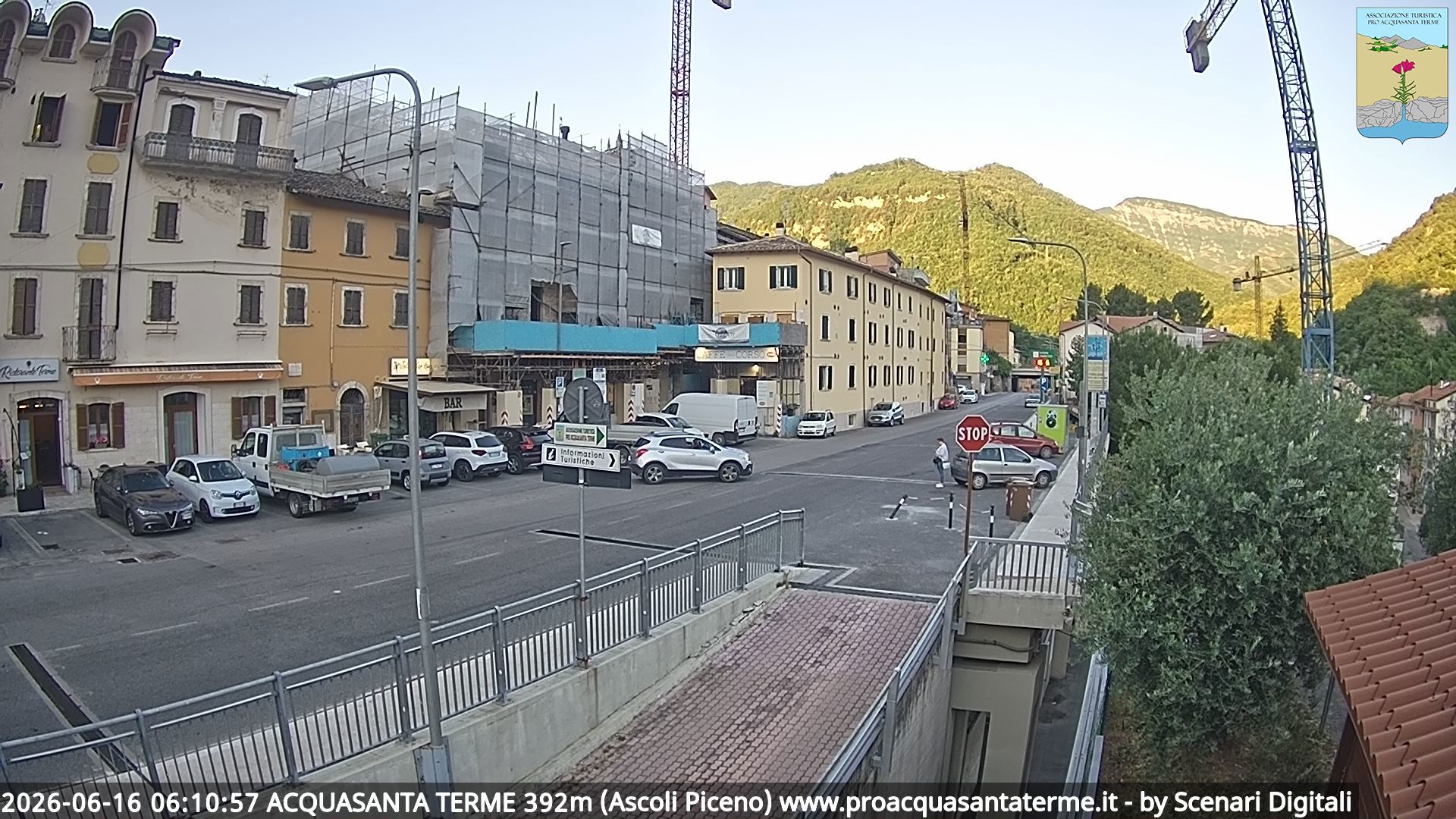 immagine della webcam nei dintorni di Arquata del Tronto: webcam Acquasanta Terme