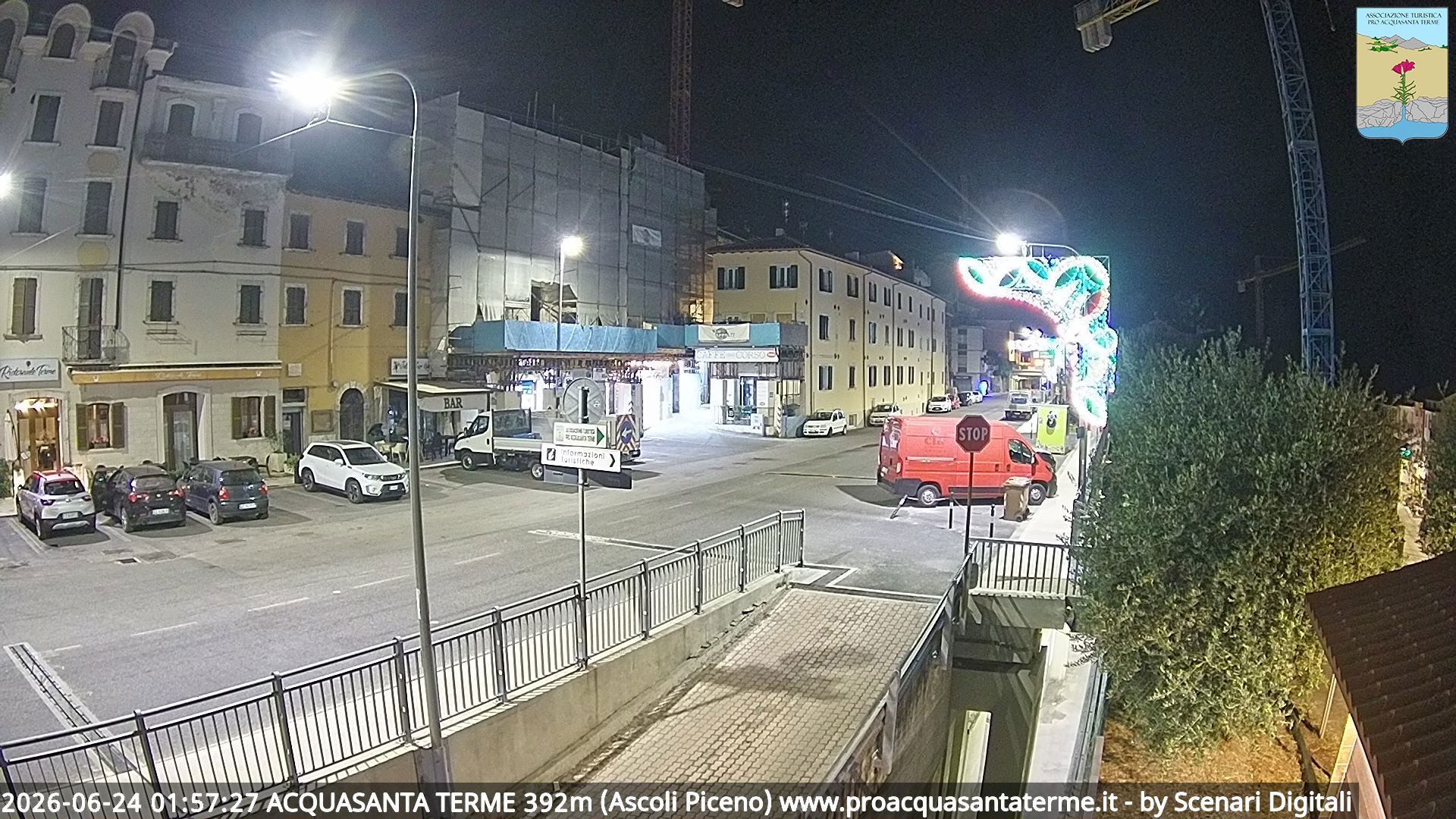 immagine della webcam nei dintorni di Ascoli Piceno: webcam Acquasanta Terme