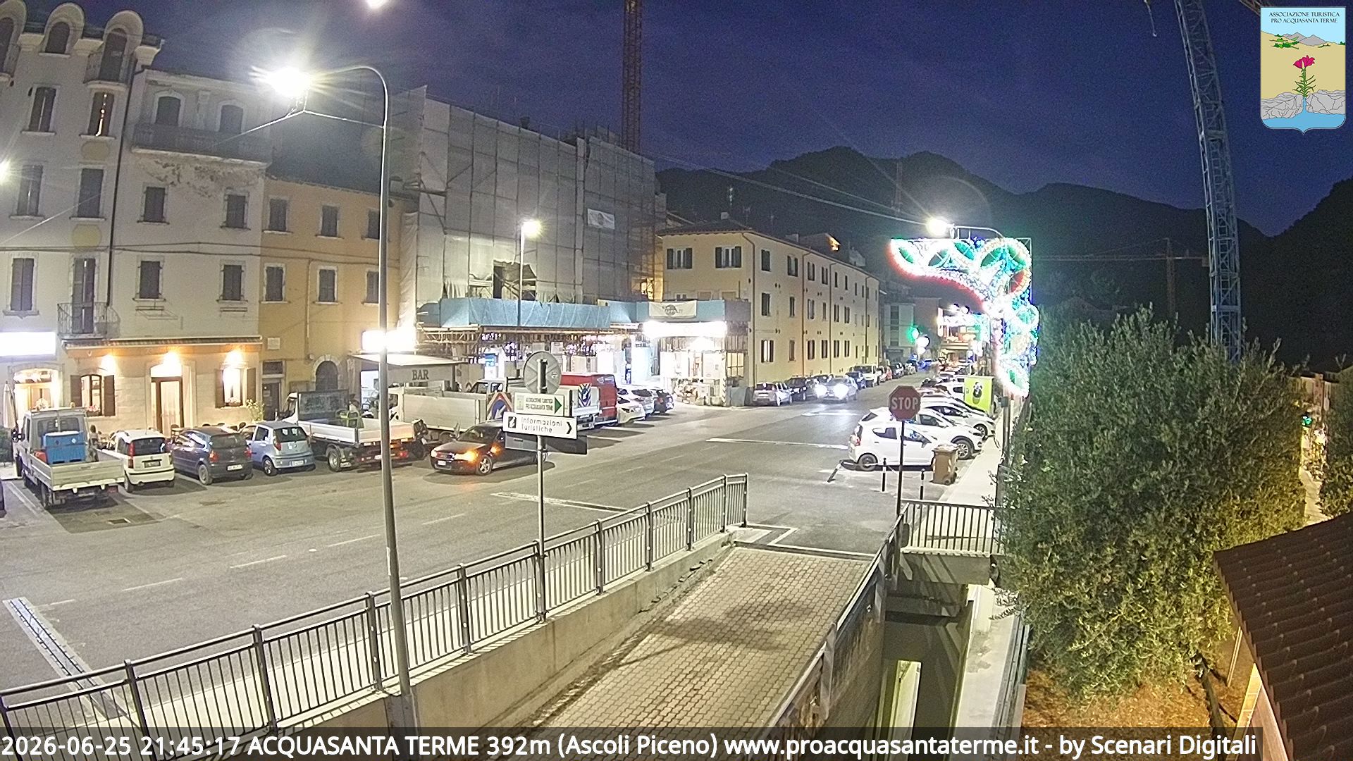 immagine della webcam nei dintorni di Ascoli Piceno: webcam Acquasanta Terme