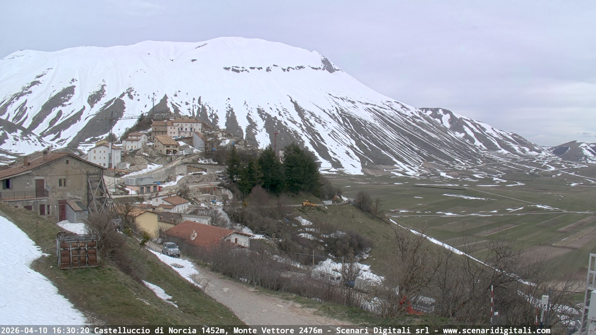 Webkamera - Castelluccio di Norcia